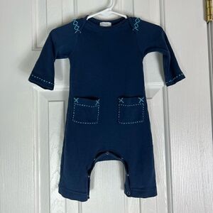 Lemon Loves Layette Boys Romper Size 3/6m